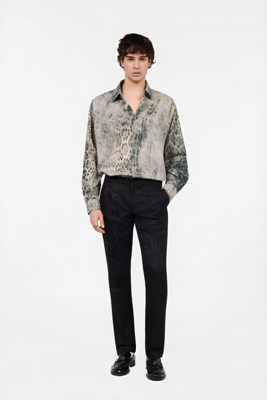 RC Camisa Estampado Jaguar RC Camisa Estampado Jaguar GREY/BLACK XNT720-CHR30