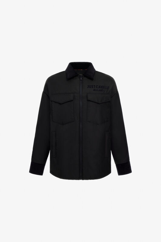 JC Just Cavalli Puff Jacket JC Just Cavalli Puff Jacket Black TFT069-TF093