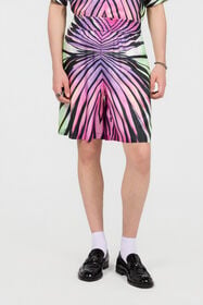 RC Ray Of Paradise Print Shorts PURPLE/GREEN XRT271-4QM33