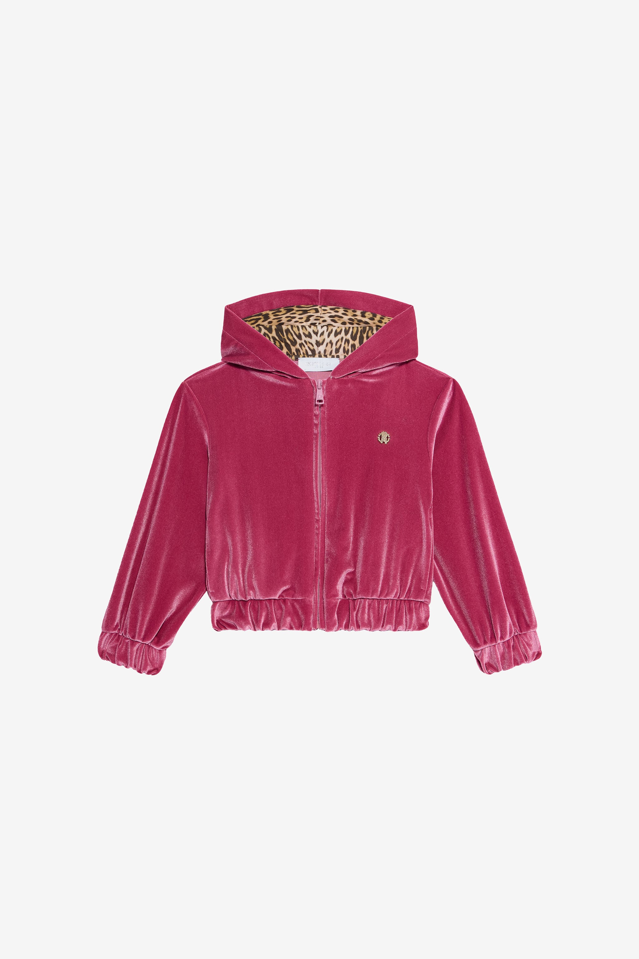 JU Velvet sweatshirt JU Velvet sweatshirt FUXIA BOUGANVILLE VJT69E-CJ001