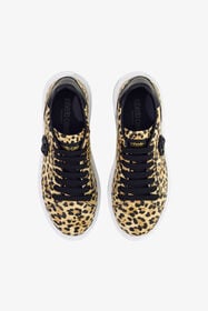 RC Low-Top-Sneaker mit Jaguar-Print Hellbraun SKS036-PZC76