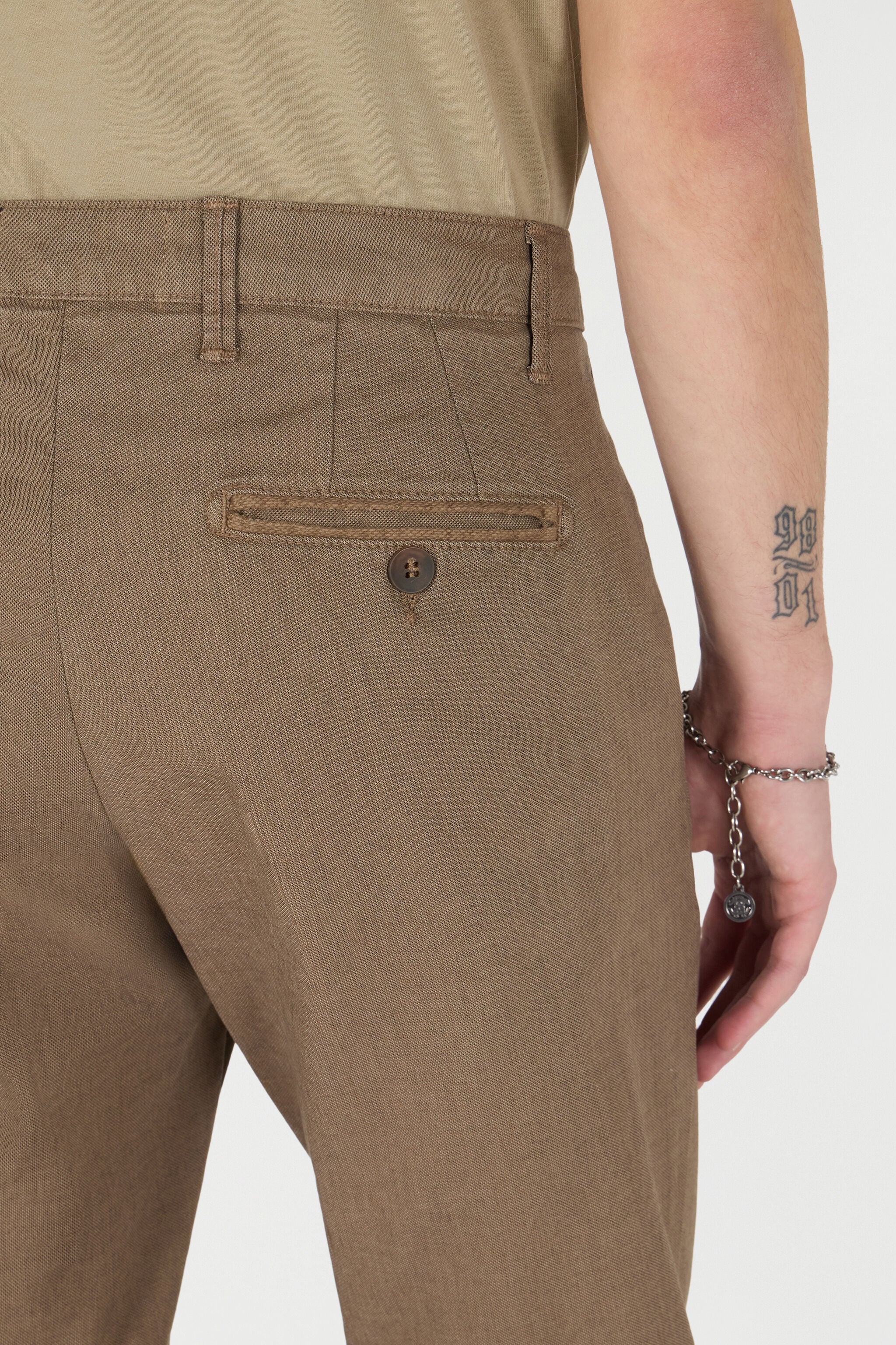 RC Stretch Cotton Pants KHAKI POT20A-DJ001