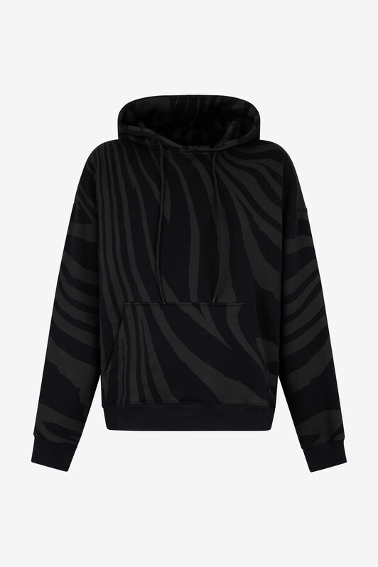 RC Sudadera Estampado Zebra BLACK XNT69A-FOT26