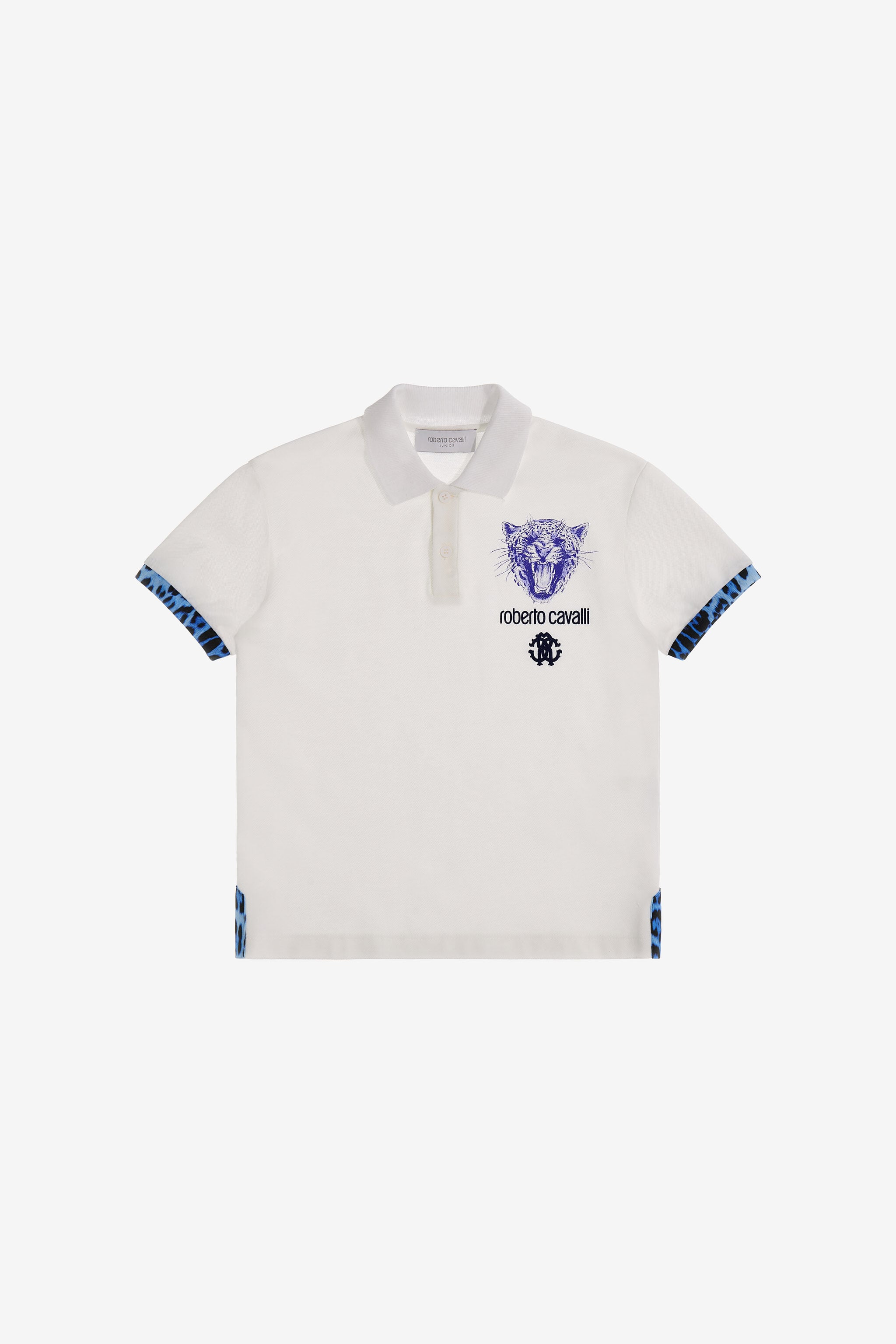 JU Logo polo t-shirt JU Logo polo t-shirt Blanc SJT630-KB002