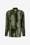 RC Devoré shirt RC Devoré shirt Dark green SKT704-VL041