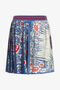 RC Banda Print Skirt RC Banda Print Skirt Bleu TKM300-MI010