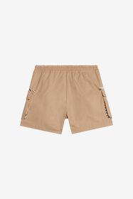 JU Short Avec Écusson À Logo BEIGE UJT210-CH008