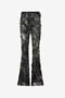 RC Pantalon avec imprimé Fur sur dentelle à effet destroy RC Pantalon avec imprimé Fur sur dentelle à effet destroy BLACK/BEIGE XWT206-7HT79