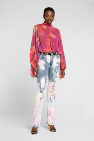RC Tie-Dye Top Fuchsia QKT700-GG039