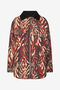 JC Jacke mit Reißverschluss und Print Allover Fuchsia TFT153-TF220