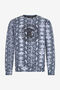 RC Python Print Sweatshirt RC Python Print Sweatshirt BLACK QOT66D-FOR25