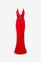 RC Robe Longue Avec Détail Criss-Cross RC Robe Longue Avec Détail Criss-Cross Rouge VQT148-JE034