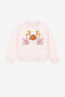 JU Crab-print sweatshirt JU Crab-print sweatshirt Pink QJT940-CF050