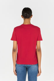 JC Woman Cotton T-Shirt Red RKT864-RK370