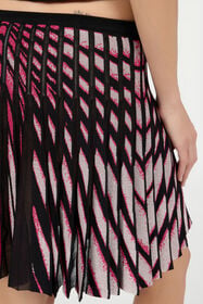RC Ray Of Paradise Print Mini Skirt MAGENTA XKM303-MI150