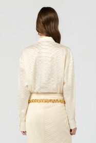 RC Camicia Con Stampa Serpentine WHITE WWT700-HES36