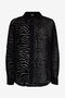 RC Hemd Mit Print Tiger Skin Und Jaguar Skin RC Hemd Mit Print Tiger Skin Und Jaguar Skin Schwarz TRT726-VL040