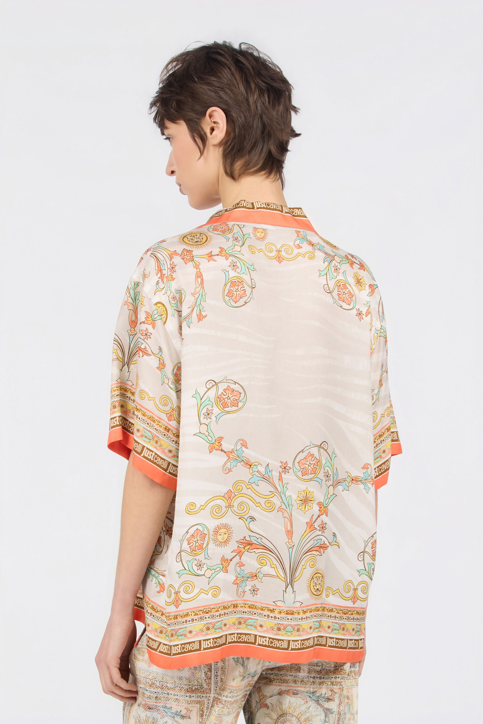 JC Persian Tarot Print Shirt JC Persian Tarot Print Shirt MULTICOLOR CHIARI WFT246-WF644