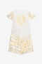 JU Robe Enfant Avec imprimé Araldic Milky white SJT174-2ML95