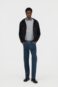 RC Black Sweatshirt Hoodie With Zip BLACK TOT66D-CF052