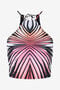 RC Top Stampa Ray Of Paradise RC Top Stampa Ray Of Paradise CORAL XKW030-OOM33