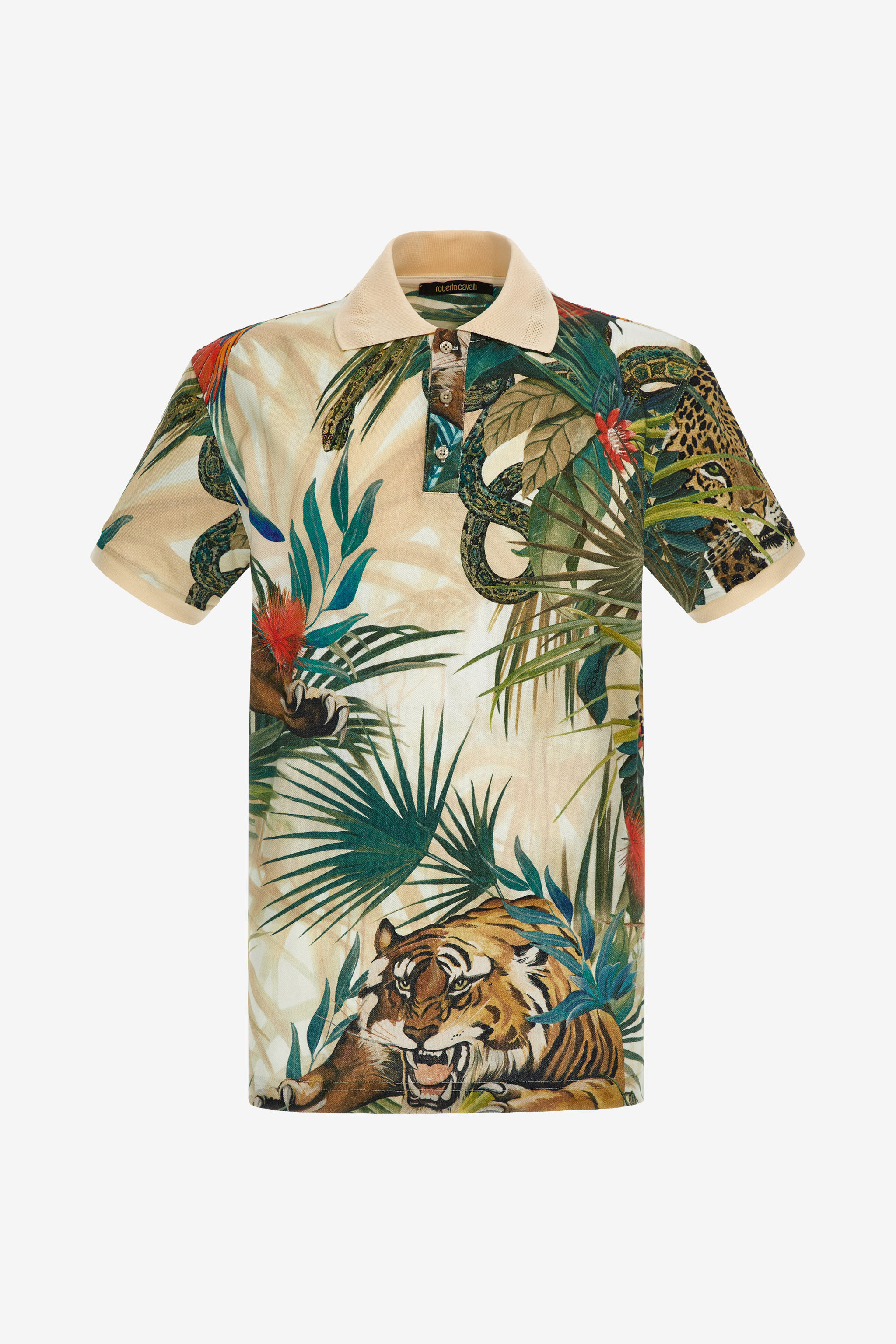 RC Polo Jungle print RC Polo Jungle print Green SRT64E-XKH21