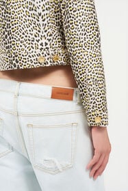 RC Pop Jaguar Animal-Print Jacket YELLOW/BLACK WQJ450-DAR30
