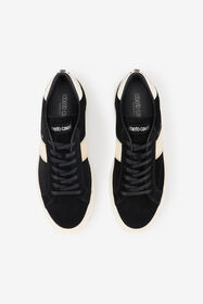 RC Sneakers nere con banda laterale avorio BLACK TOS00K-PZC15