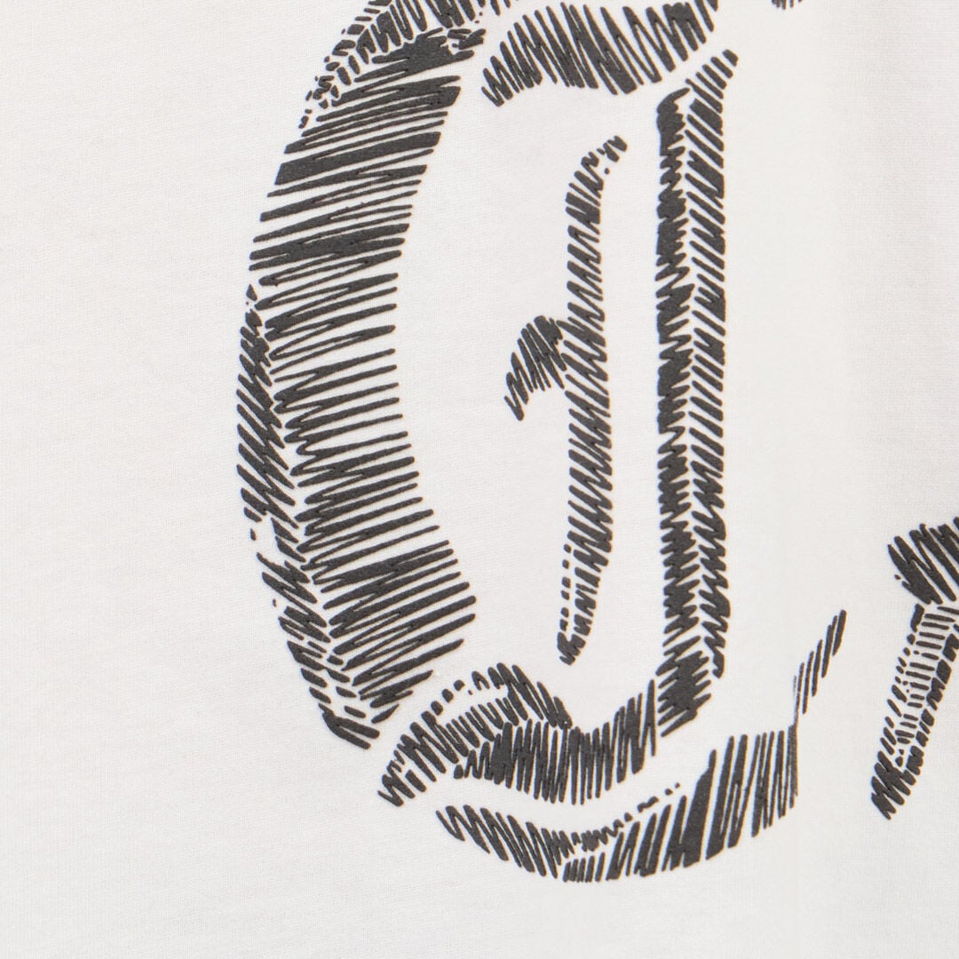 JC White Cotton T-Shirt With Graphic Print JC White Cotton T-Shirt With Graphic Print WHITE UFT054-UF074