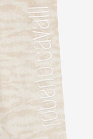 JU Sport Pants With Tiger Skin Print Ivory UJT20F-5OO44