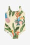 JU Tropicana Print Swimsuit YELLOW WJT00E-HVR12