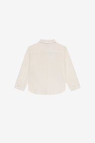 JU Chemise Avec Plastron Et Monogramme RC Ivoire UJT702-CH004