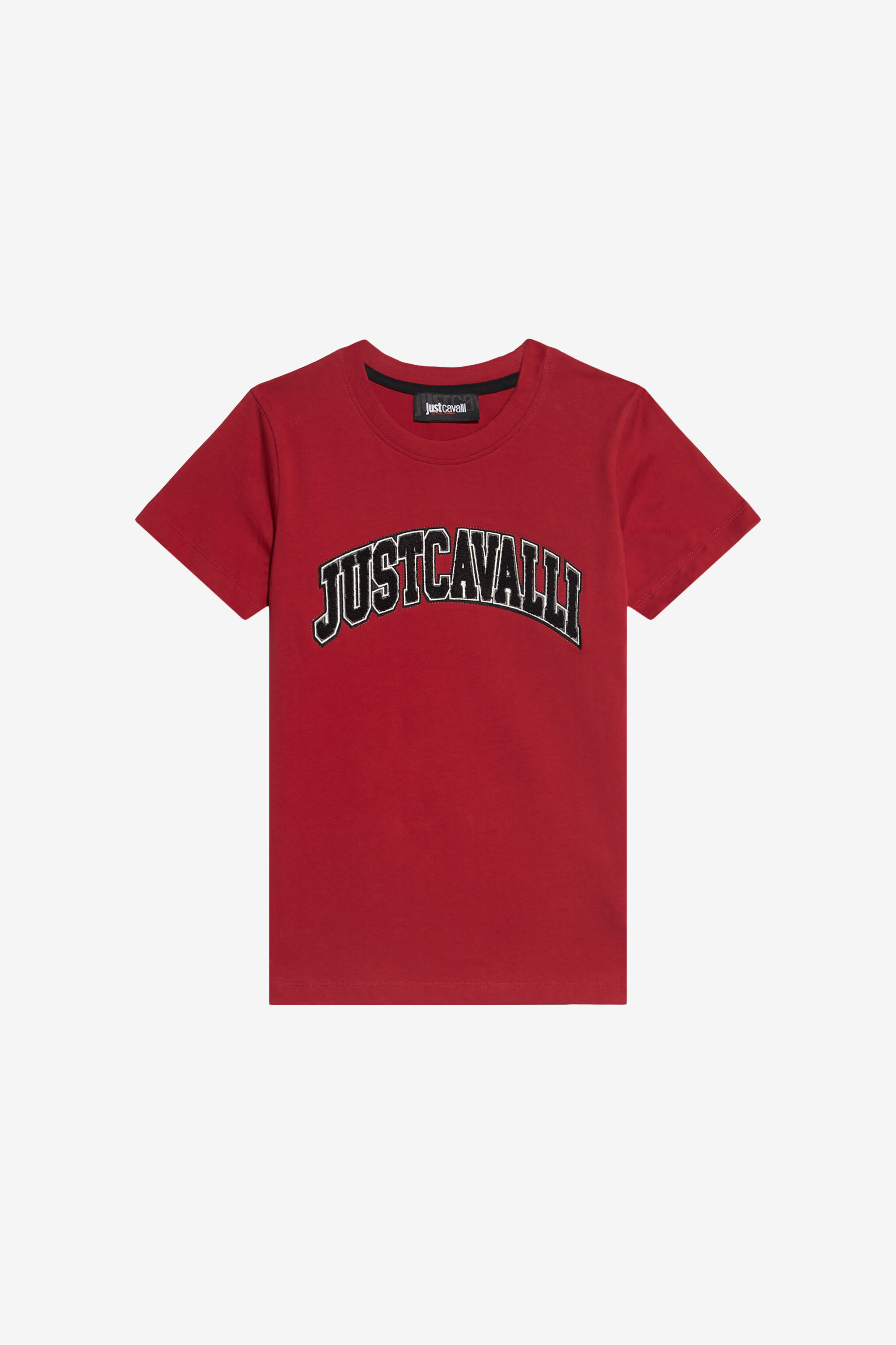 JC Just Cavalli Kids Red Logo Tee JC Just Cavalli Kids Red Logo Tee RED XFT60H-JD003