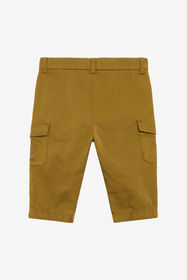 JU Bermuda Cargo Ocre en Coton avec Monogramme KHAKY TJT242-CE035