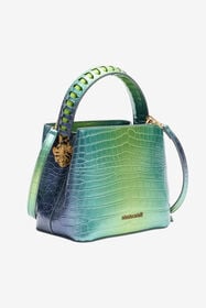 RC Sac À Bandoulière Roar Embossé Croco Bleu clair UKB011-PZE02