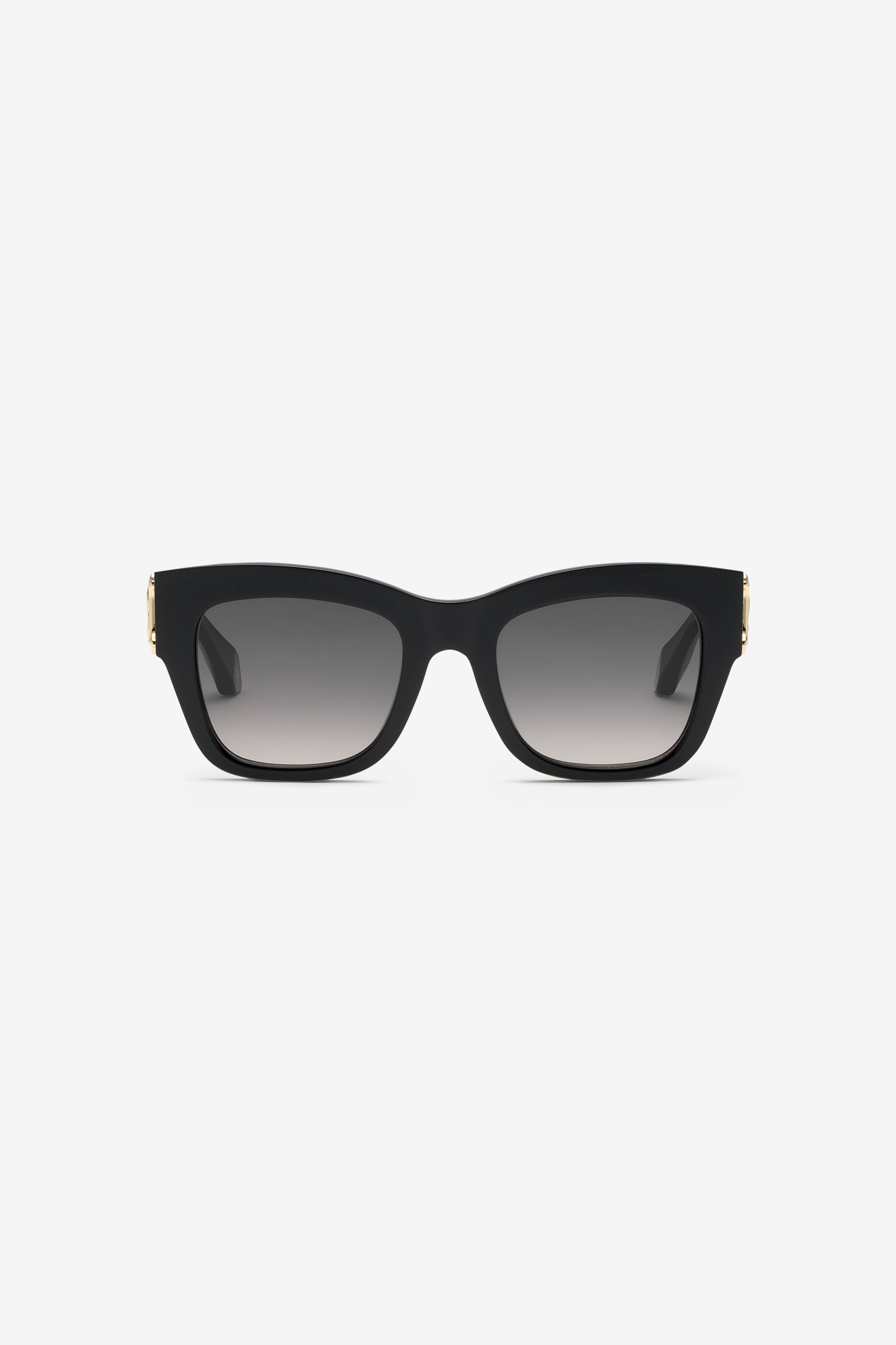 RC Lunettes de soleil en mélange métal et acétate Noir UALD14-ID209