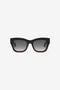 RC Lunettes de soleil en mélange métal et acétate RC Lunettes de soleil en mélange métal et acétate Noir UALD14-ID209