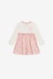 JU Monogram RC Print Cotton Dress JU Monogram RC Print Cotton Dress MILKY WHITE TJT106-JD001