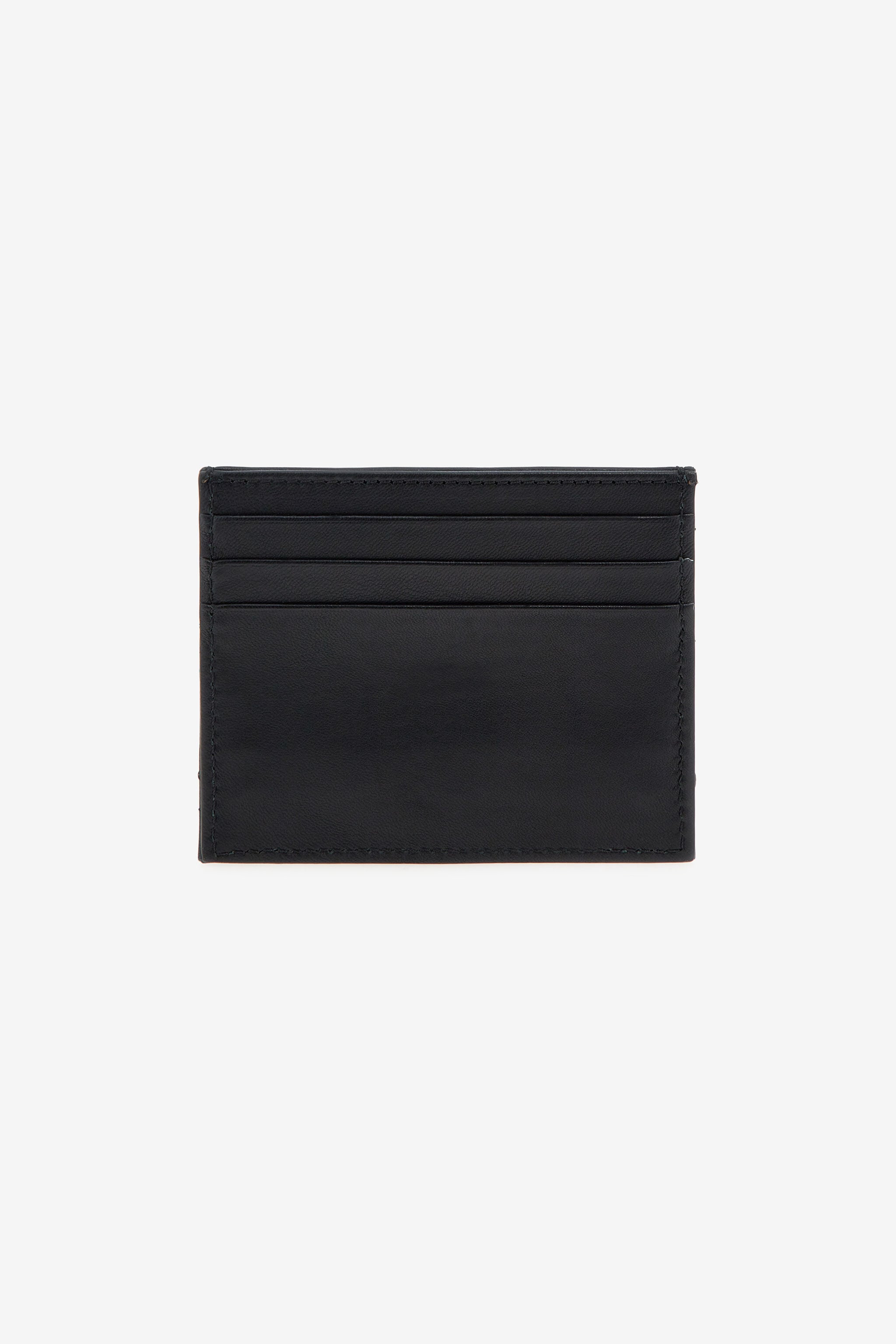 RC Porte-cartes Matelassé Noir Avec Monogram RC Noir SKA004-PN462