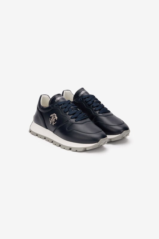 RC Blue Sneakers With RC Monogram RC Blue Sneakers With RC Monogram BLUE SOS00J-PZA80