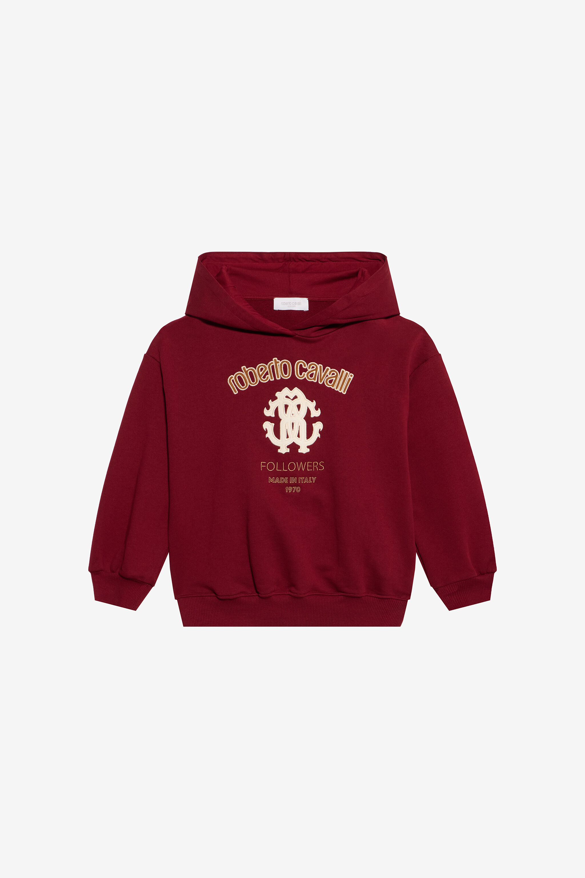 JU Cavalli Hoodie in Rubinrot BORDEAUX XJT66Z-CF007