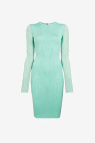 RC Embroidered Dress Light blue OKM107-MI001