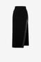 RC Leather-Trimmed Skirt RC Leather-Trimmed Skirt Black PWT305-WR014