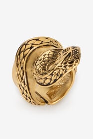 RC Gold Serpentine Ring OLD GOLD WKG011-AM001