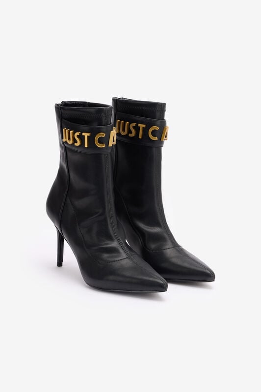 JC Boots With Lettering JC Boots With Lettering Black TFS060-TF380