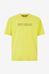 JC T-Shirt With Flaming Lettering Light green UFT060-UF080