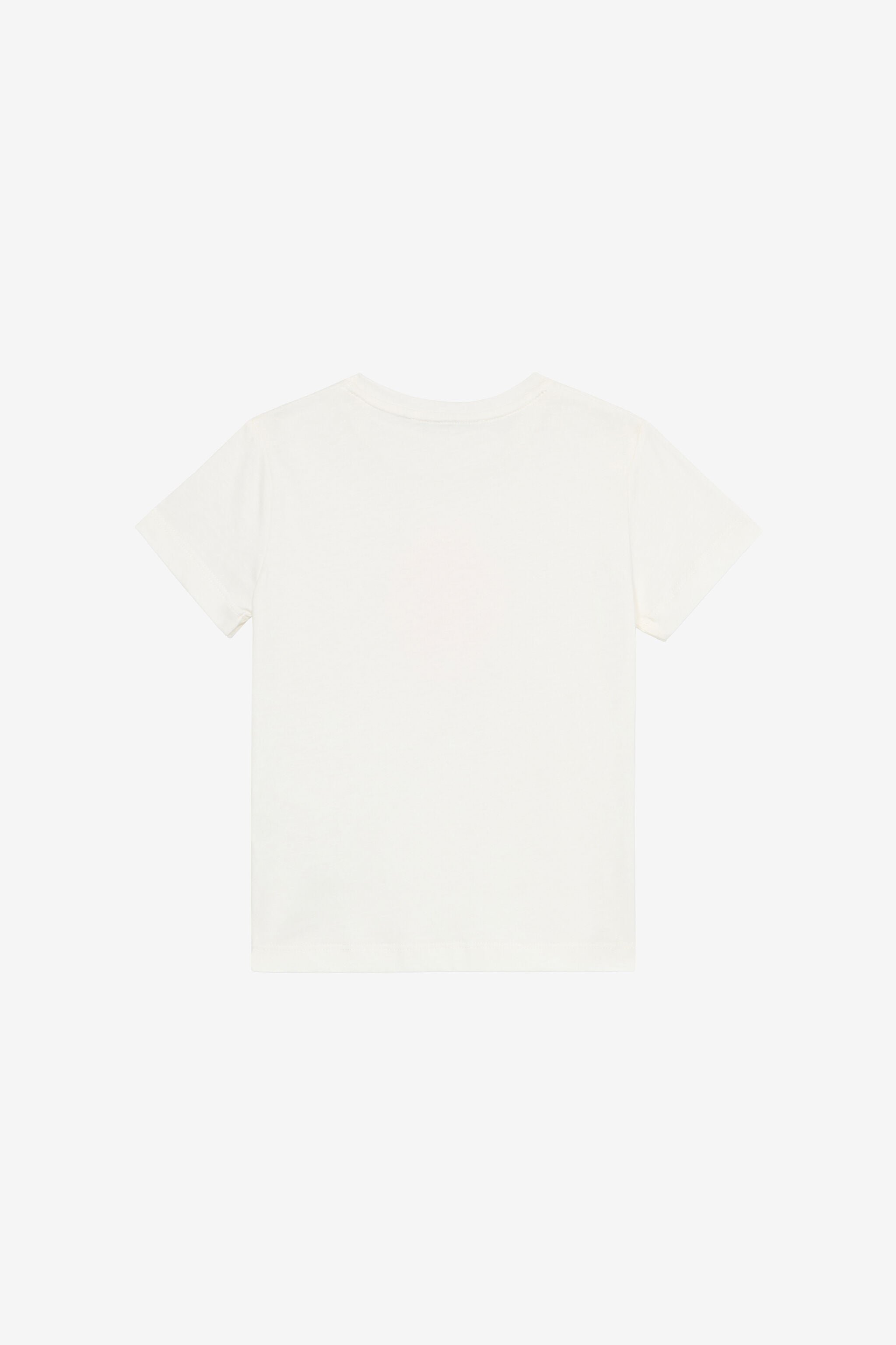 JU T-Shirt With RC Monogram And Logo White UJT62O-JD001