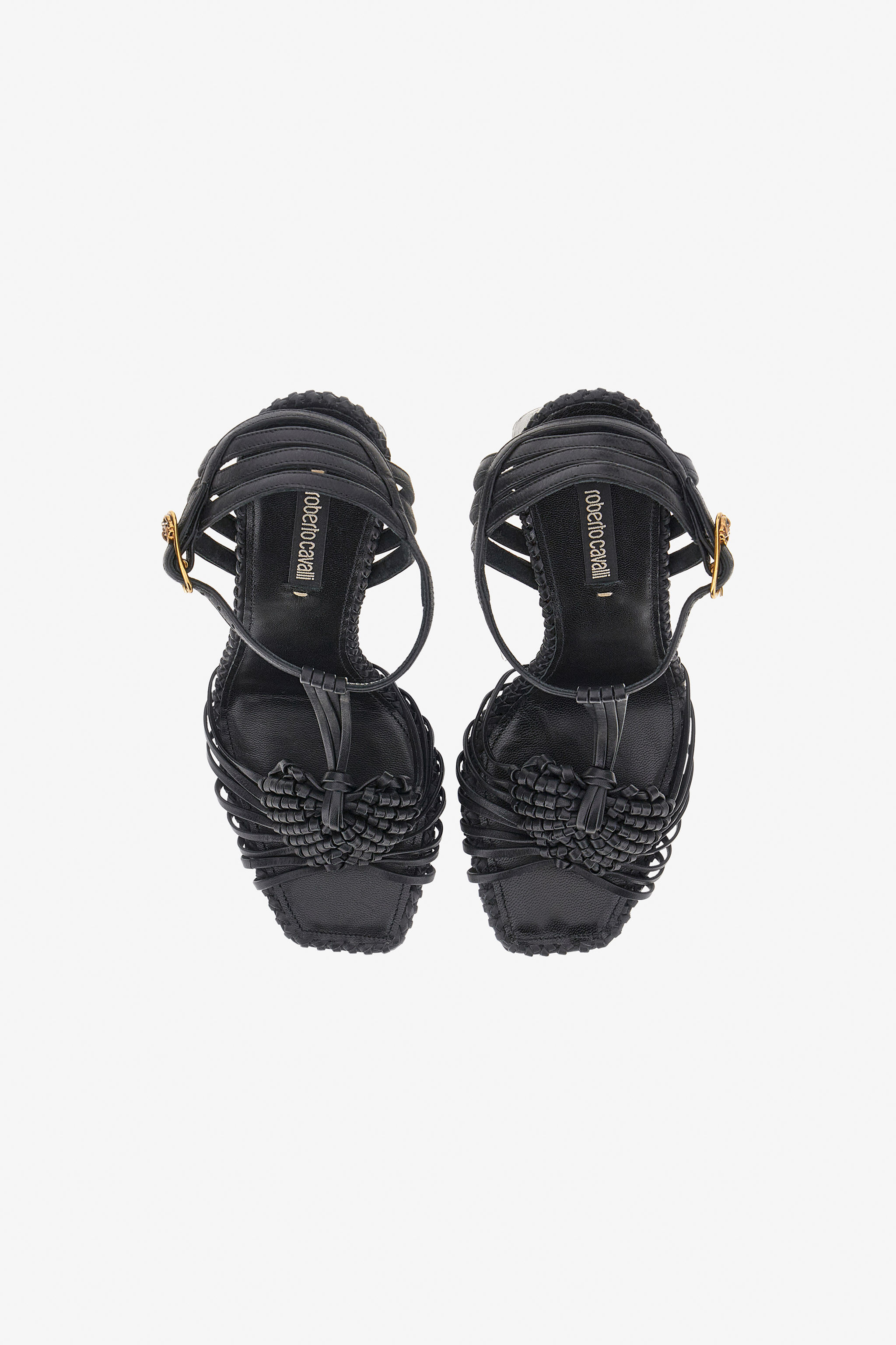 RC Sandals with weaves Black SWS012-PZ899