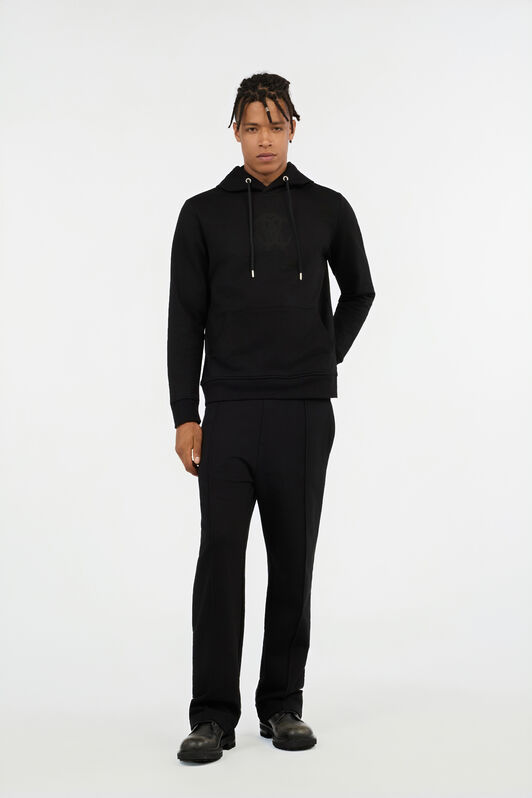 RC Hoodie Noir Monogram RC BLACK QOT68A-CFU50