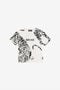 JC White T-Shirt With Tiger Print and Logo JC White T-Shirt With Tiger Print and Logo CLOUD DANCER WFT61D-5B006